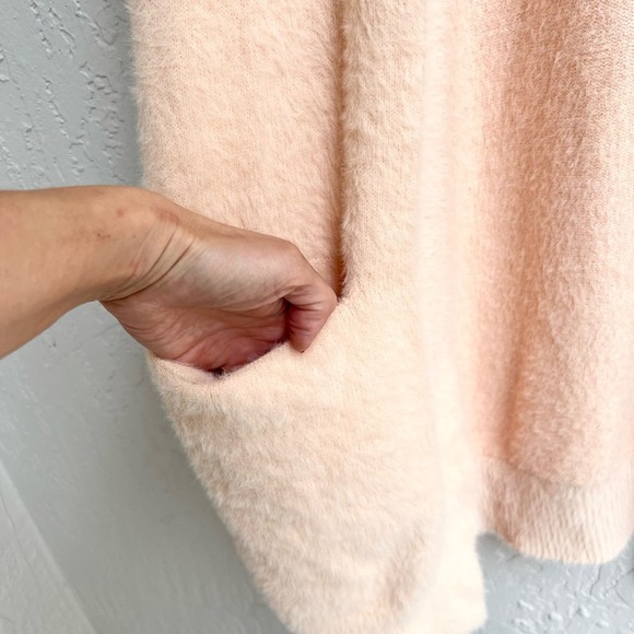 Tularosa - Taylor cozy long cardigan peach color size Large - Picture 7 of 10